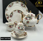 Luxury Floral Tea Set - 24 Pieces