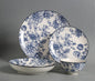 Royal Blue Plate Set - 24 Pieces